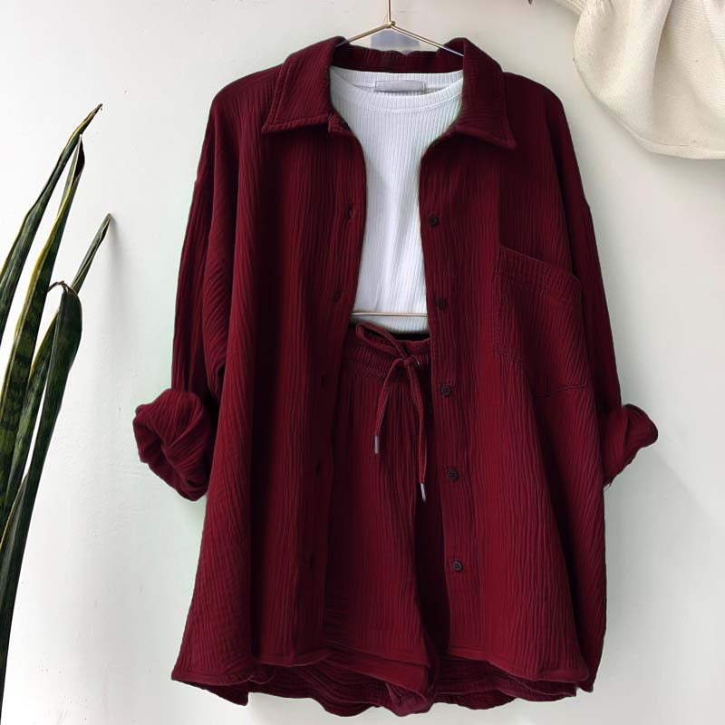 Comfy Shorts Set Women - 50% Off