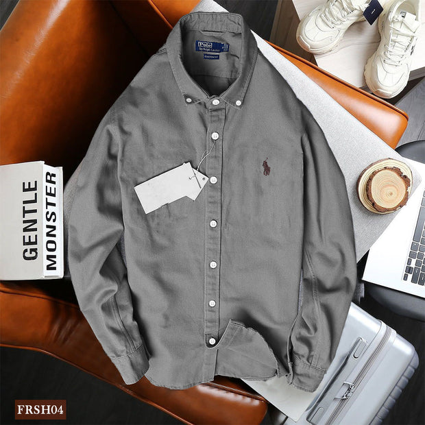 Slim Fit Shirt - Iron Grey