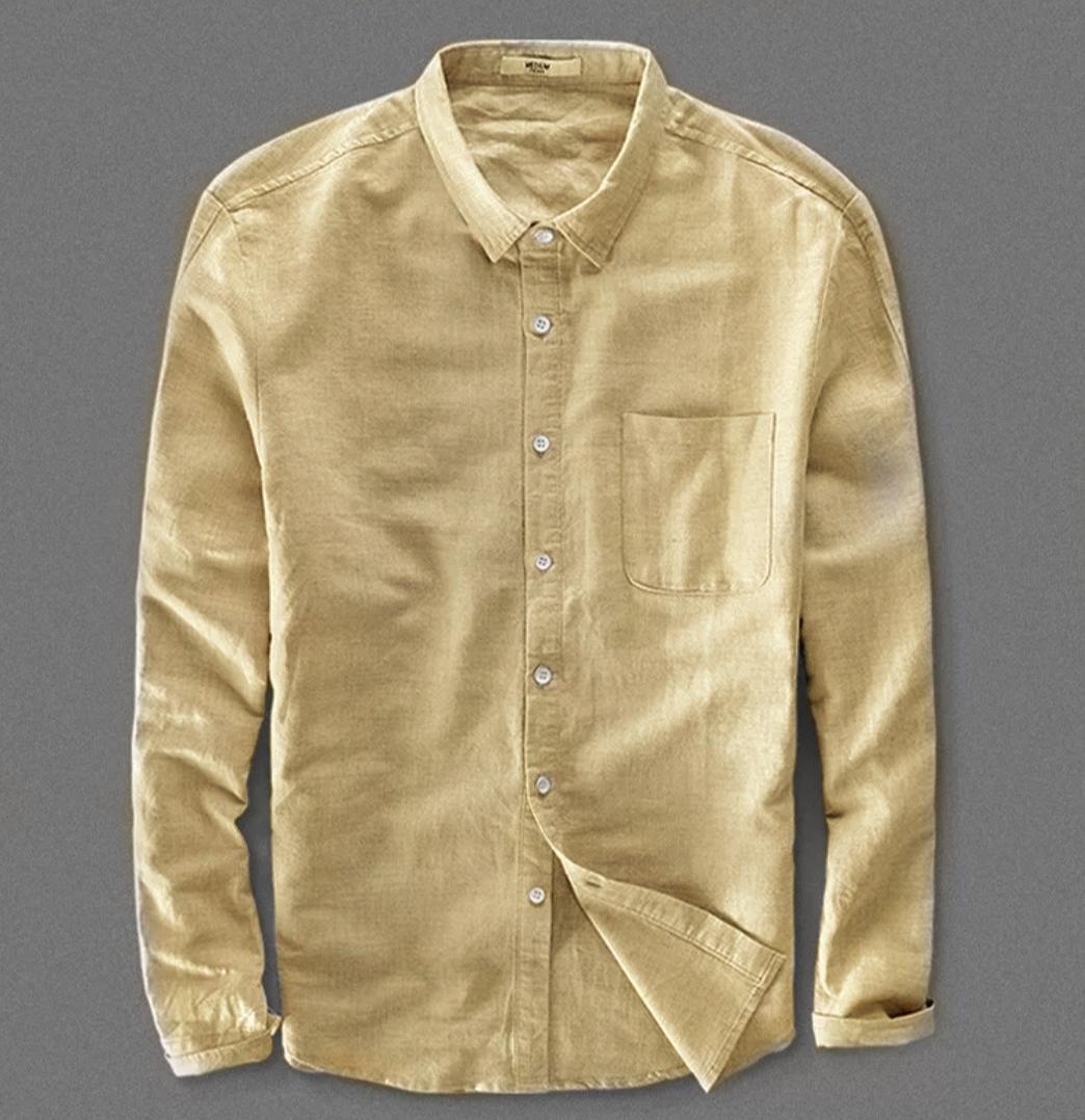 Linen Shirts - Biege (LISH03