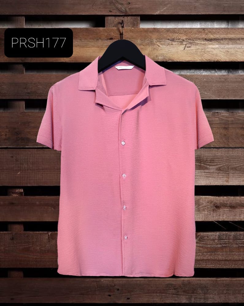 Printed Shirts - Dark Pink PRSH177