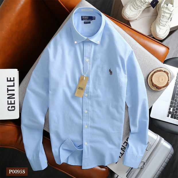 Slim Fit Shirt - Maya Blue