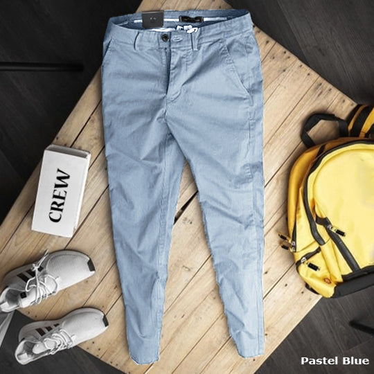 Chino Pants - Pastel Blue