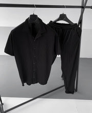 British Collar Pleated Men's Set