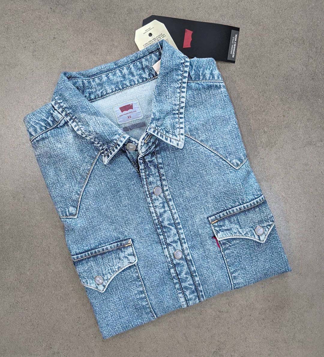 Denim Shirt - Ice Blue 0369
